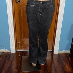Jones of New York signature five pocket bootcut (stretch) pants.